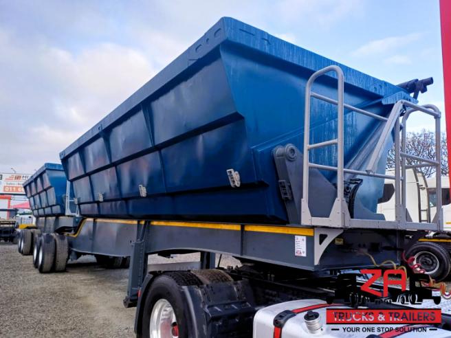 2021 TRAILMAX 45 CUBE SIDE TIPPER TRAILER